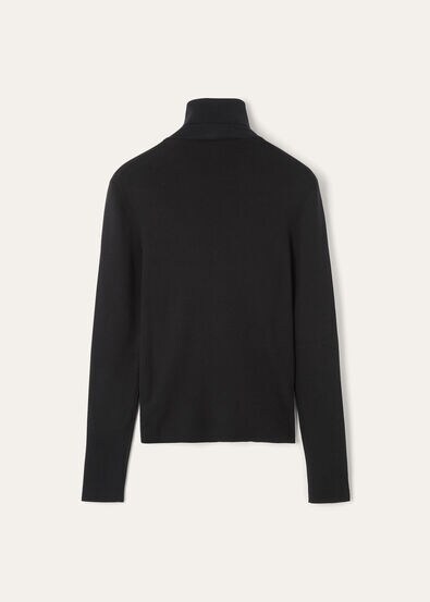 LYSKAMM TURTLENECK SWEATER SILK GG 18