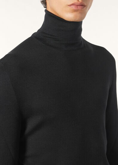 LYSKAMM TURTLENECK SWEATER SILK GG 18