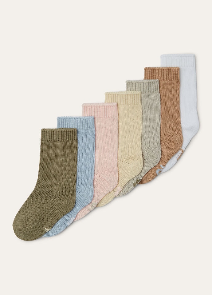 WEEKLY SOCKS SET COTTON GG 18_FAO5338_F6KY_3