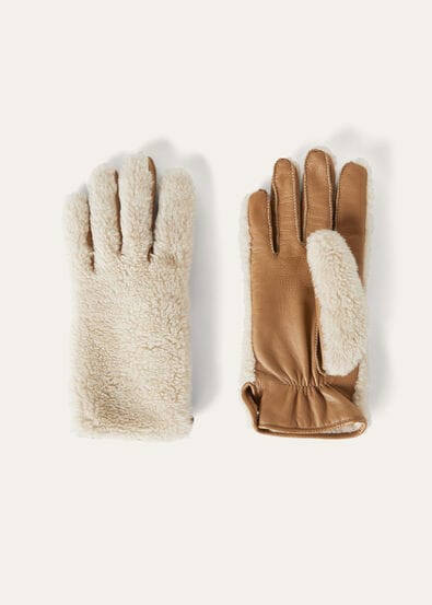 JARNO GLOVES CASH FUR & PLONGE'