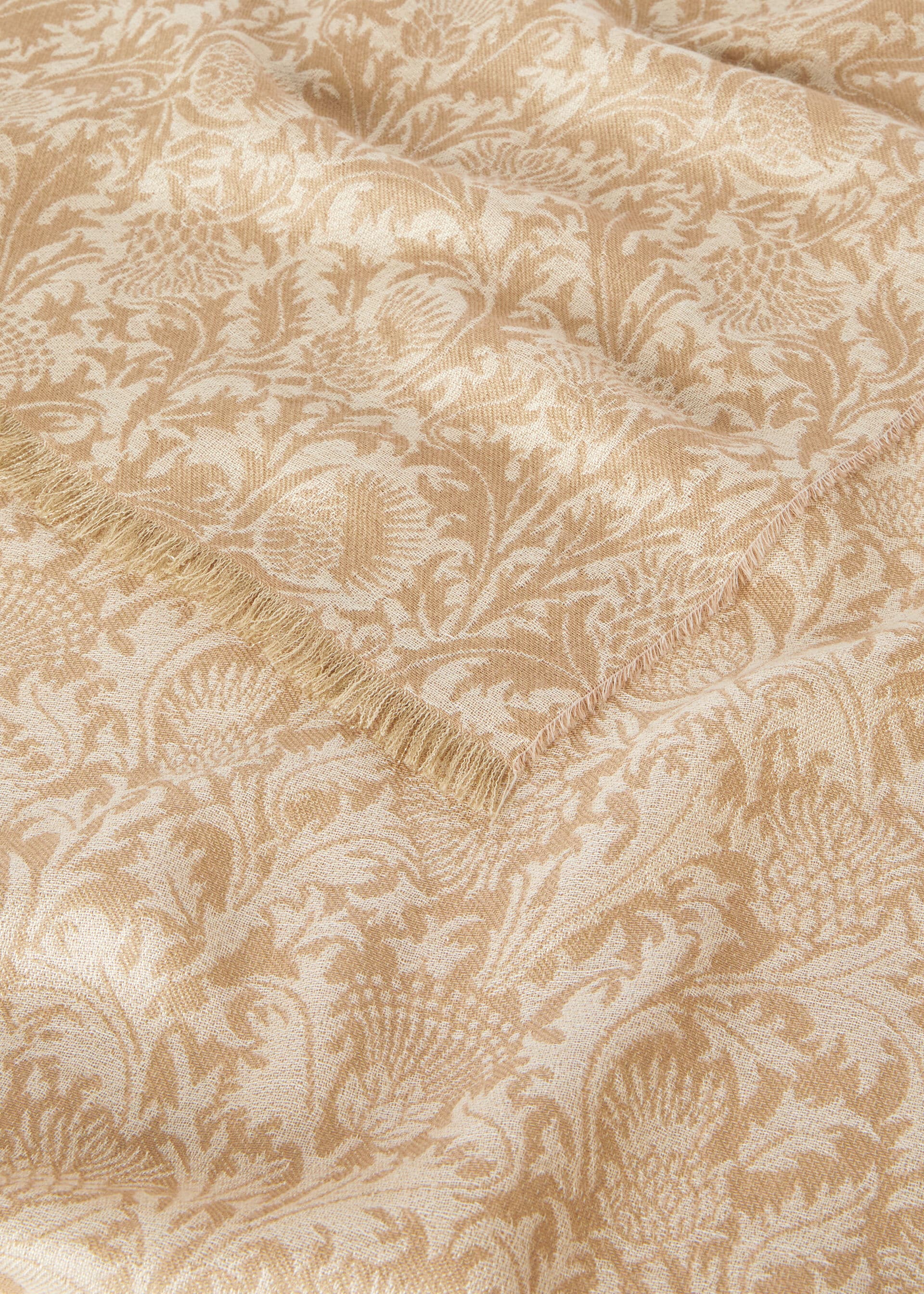 STOLA CARDO JACQUARD CASH SILK