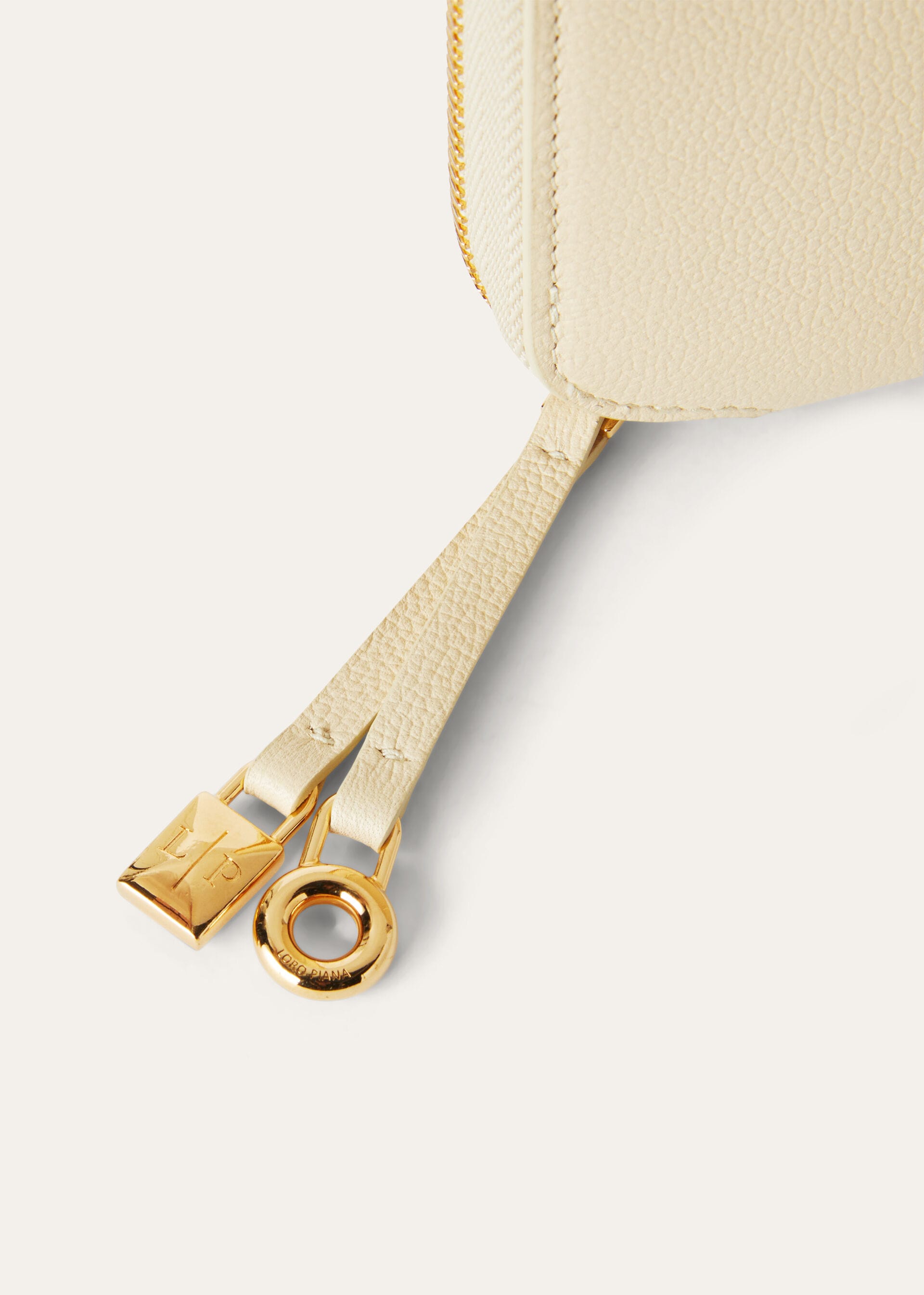 EXTRA CONTINENTAL ZIP AROUND WALLET LINEN CALF