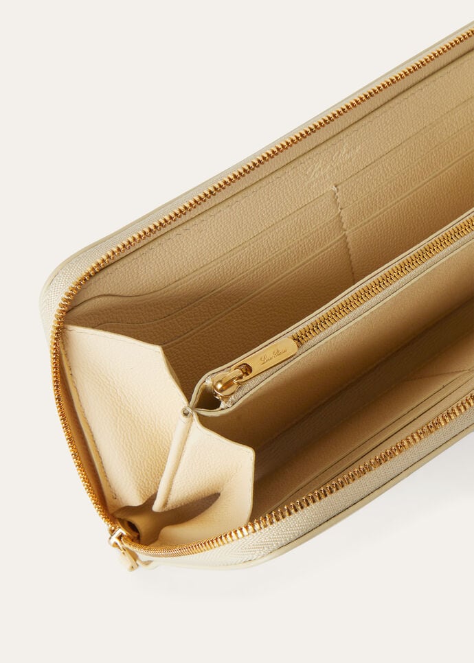 EXTRA CONTINENTAL ZIP AROUND WALLET LINEN CALF_FAO5492_20ES_NR_4