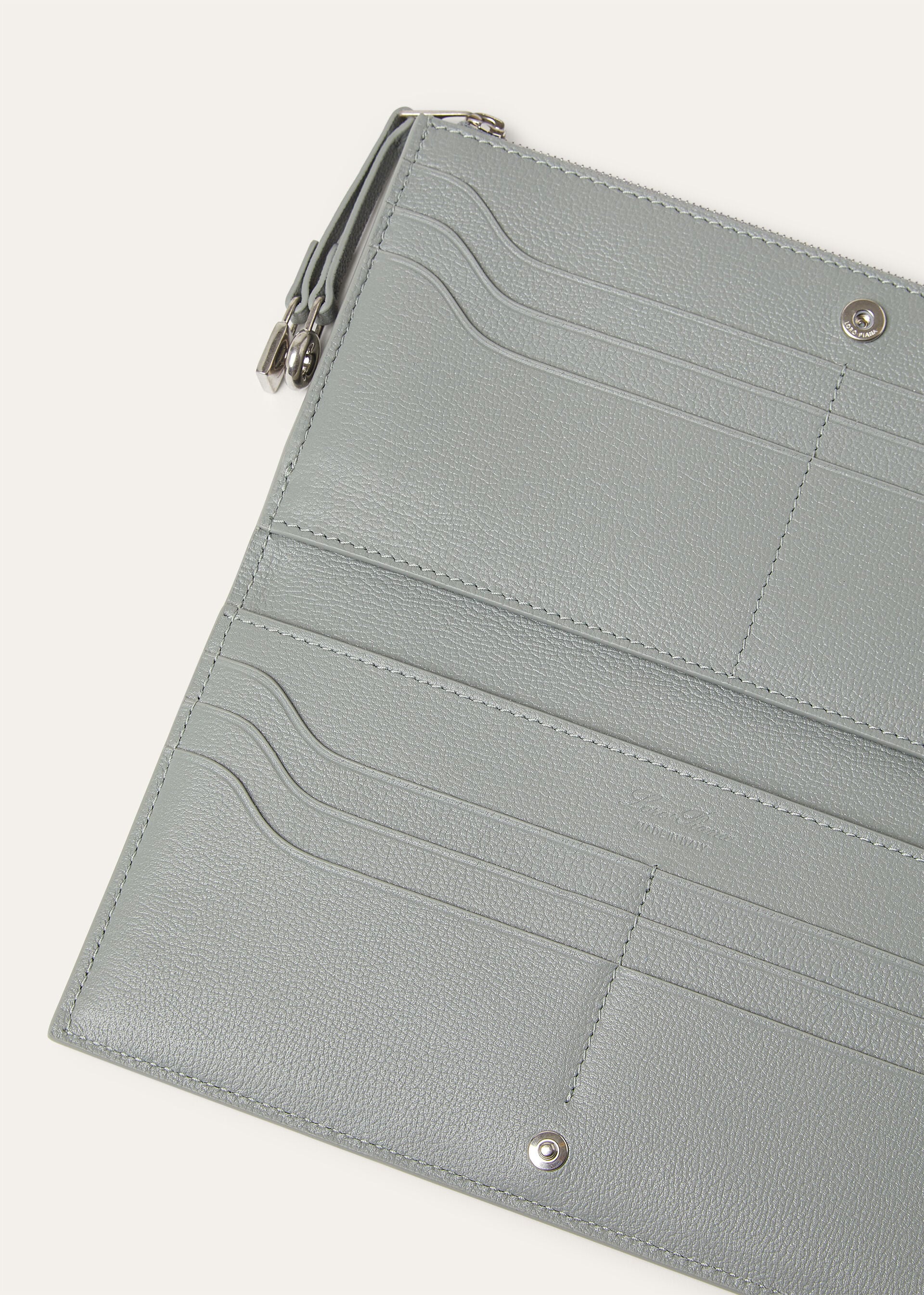 EXTRA BIFOLD PURSE LINEN CALF