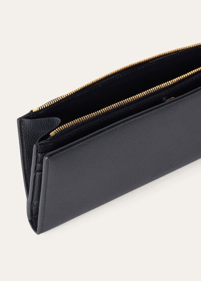 EXTRA BIFOLD PURSE LINEN CALF