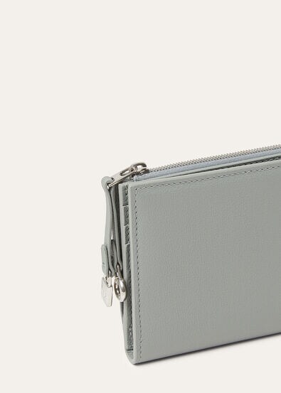 EXTRA BIFOLD PURSE LINEN CALF