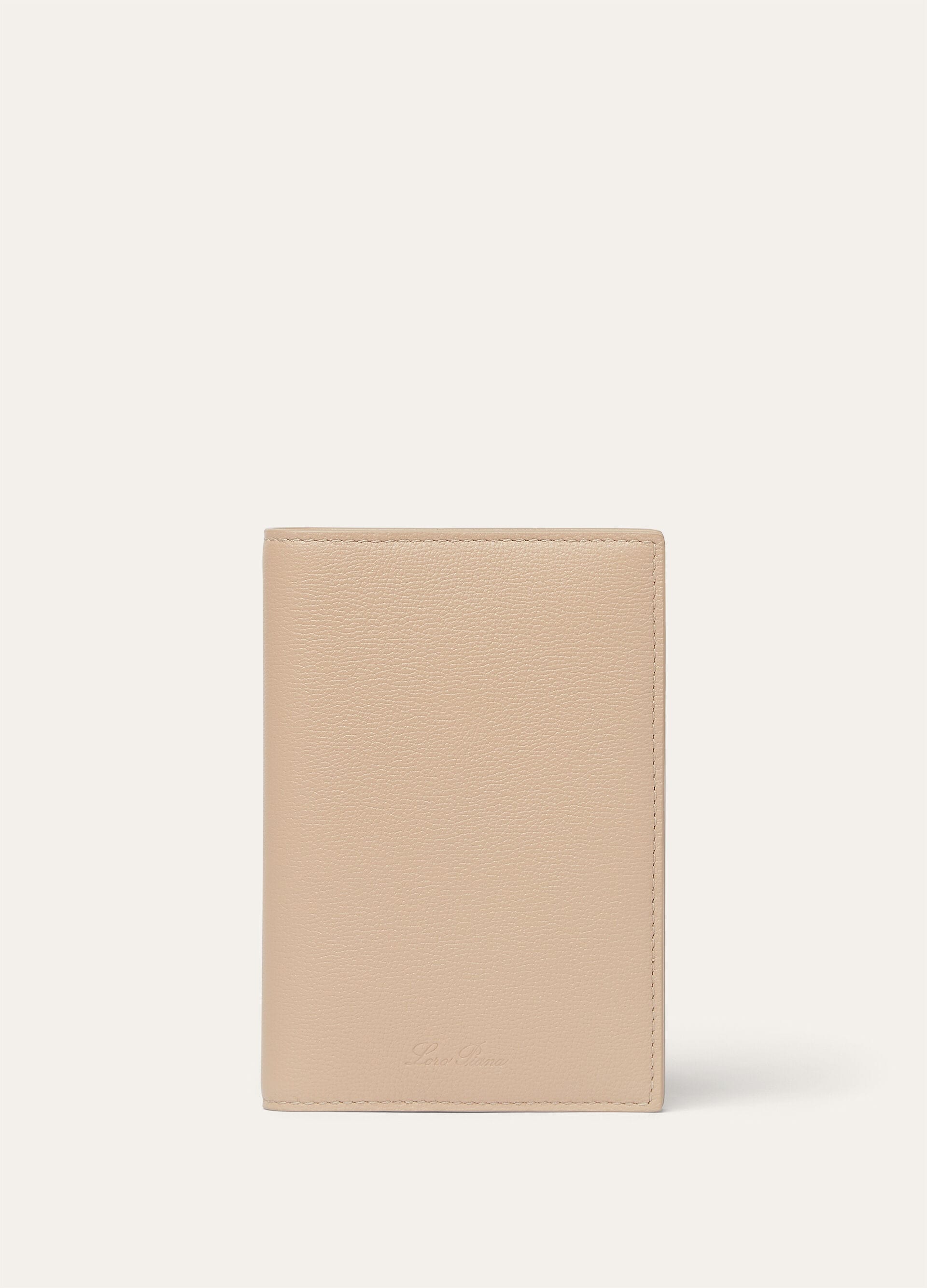 PASSPORT COVER LINEN CALF