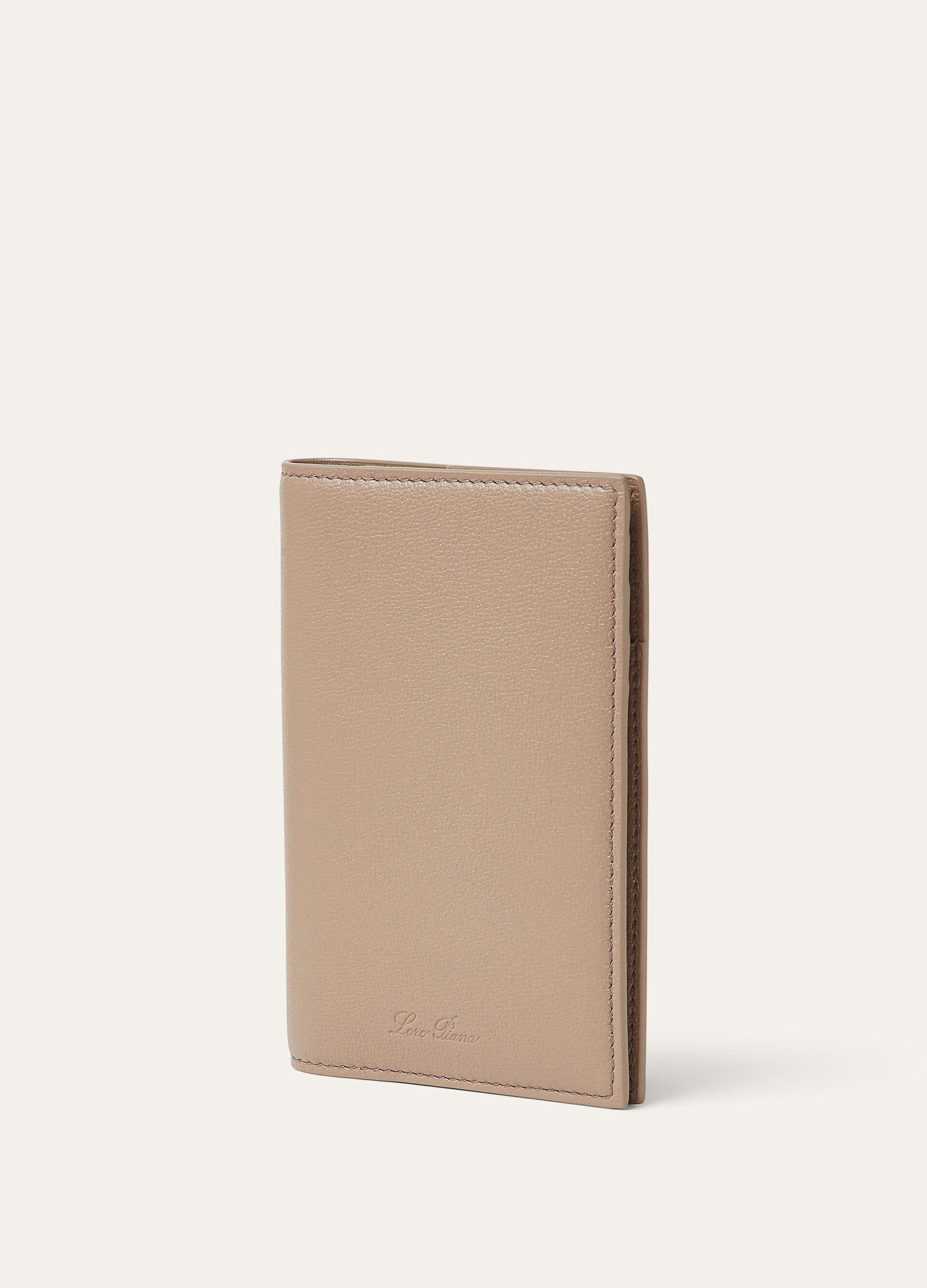 PASSPORT COVER LINEN CALF