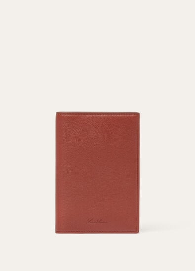 PASSPORT COVER LINEN CALF