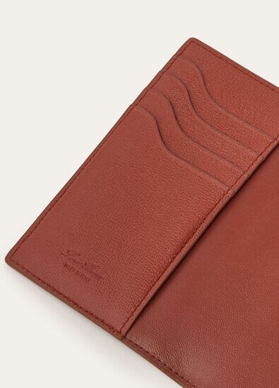 PASSPORT COVER LINEN CALF