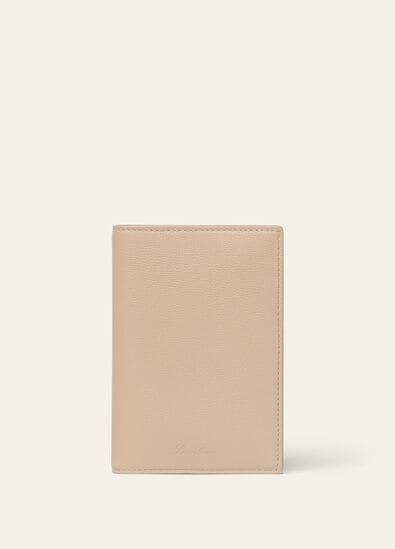 PASSPORT COVER LINEN CALF