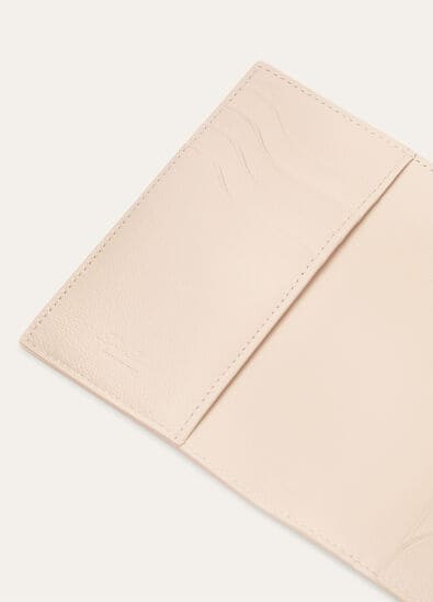 PASSPORT COVER LINEN CALF
