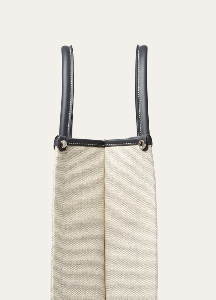  BEAM TOTE LARGE NATURAL CANVAS ROUNDED LEATHER_FAO5501_B4MI_NR_3