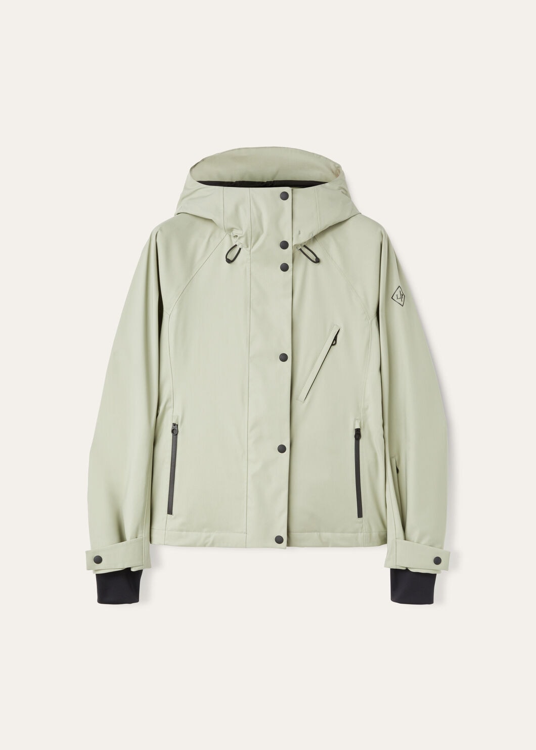 Bia Bomber Jacket Silk, Virgin Wool Sage Brush | Loro Piana