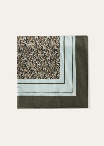 FOULARD ALPINE PAISLEY CASH SILK