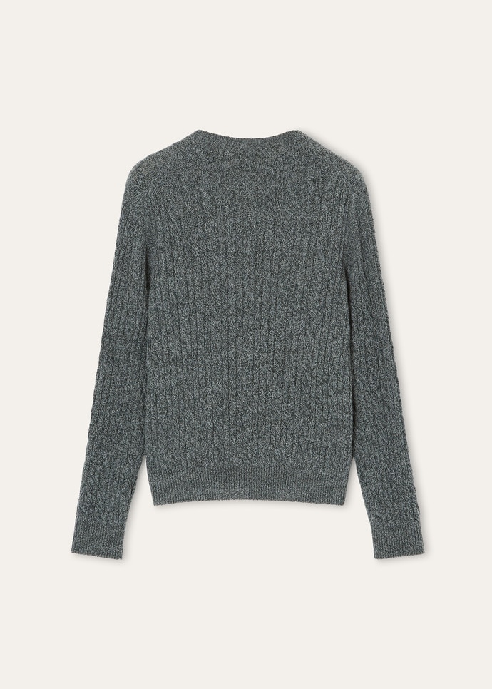 BABY CASH LIGHT TRECCIA CREWNECK SWEATER GG 12_FAO5736_J1YH_6