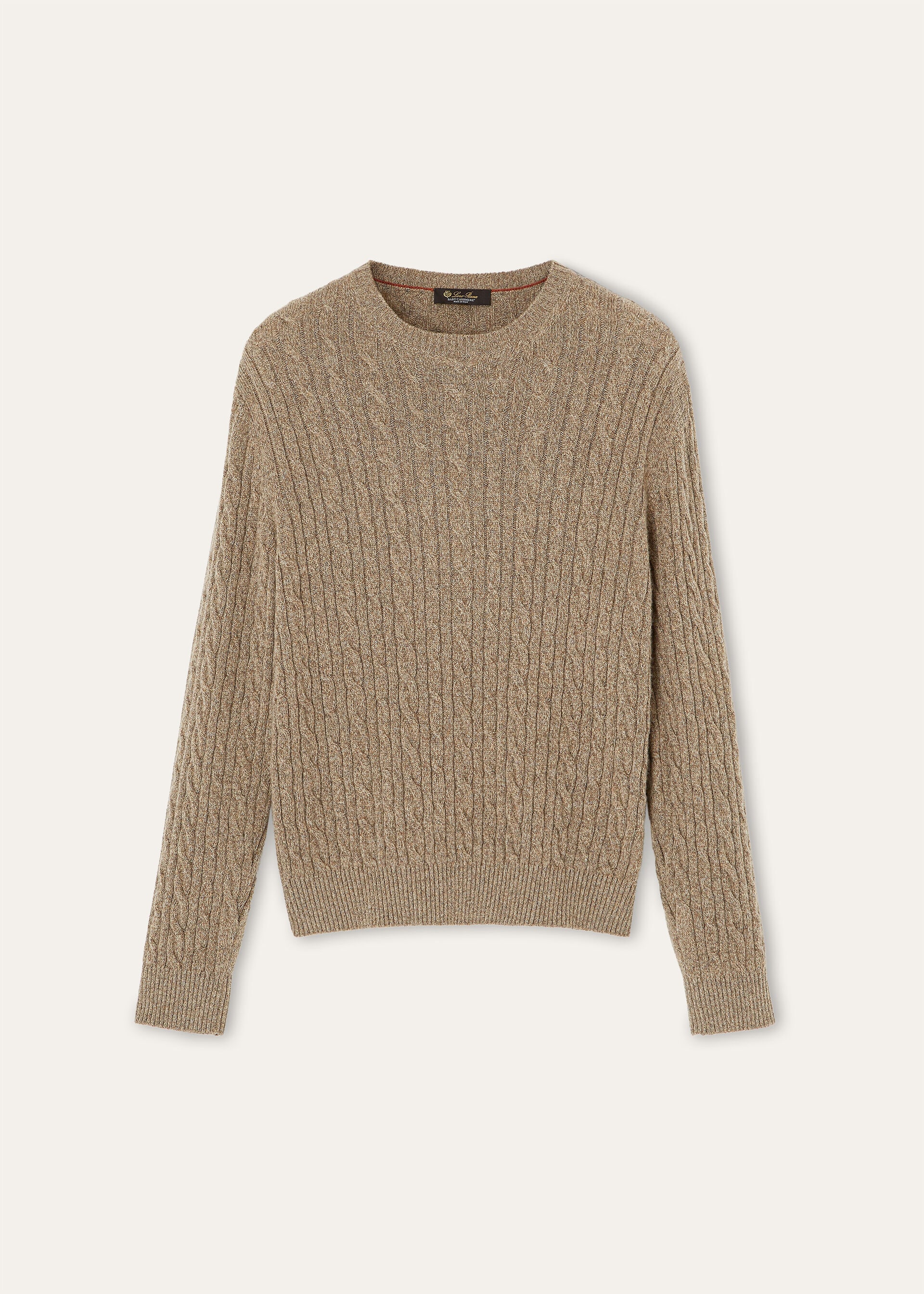 BABY CASH LIGHT TRECCIA CREWNECK SWEATER GG 12