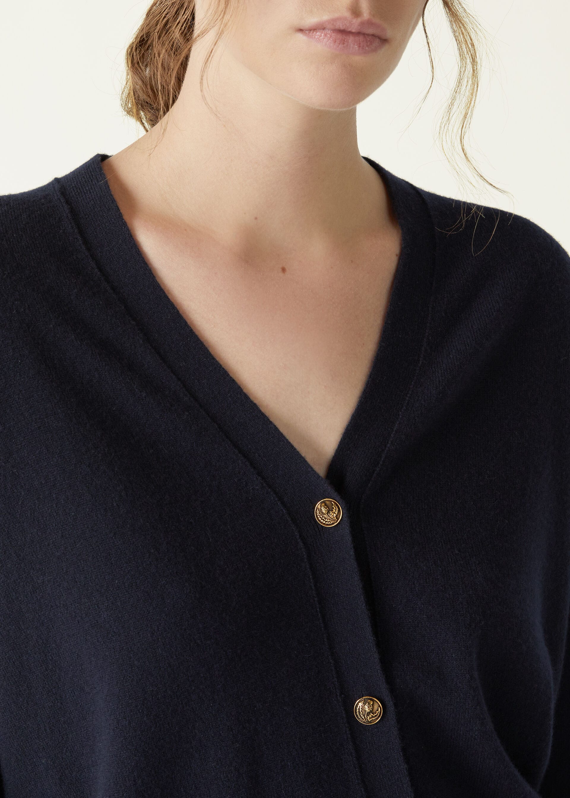 CLASSIC BABY CASH CARDIGAN SWEATER GG 12