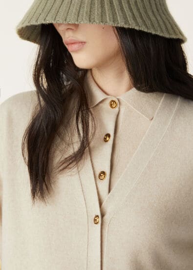 CLASSIC BABY CASH CARDIGAN SWEATER GG 12