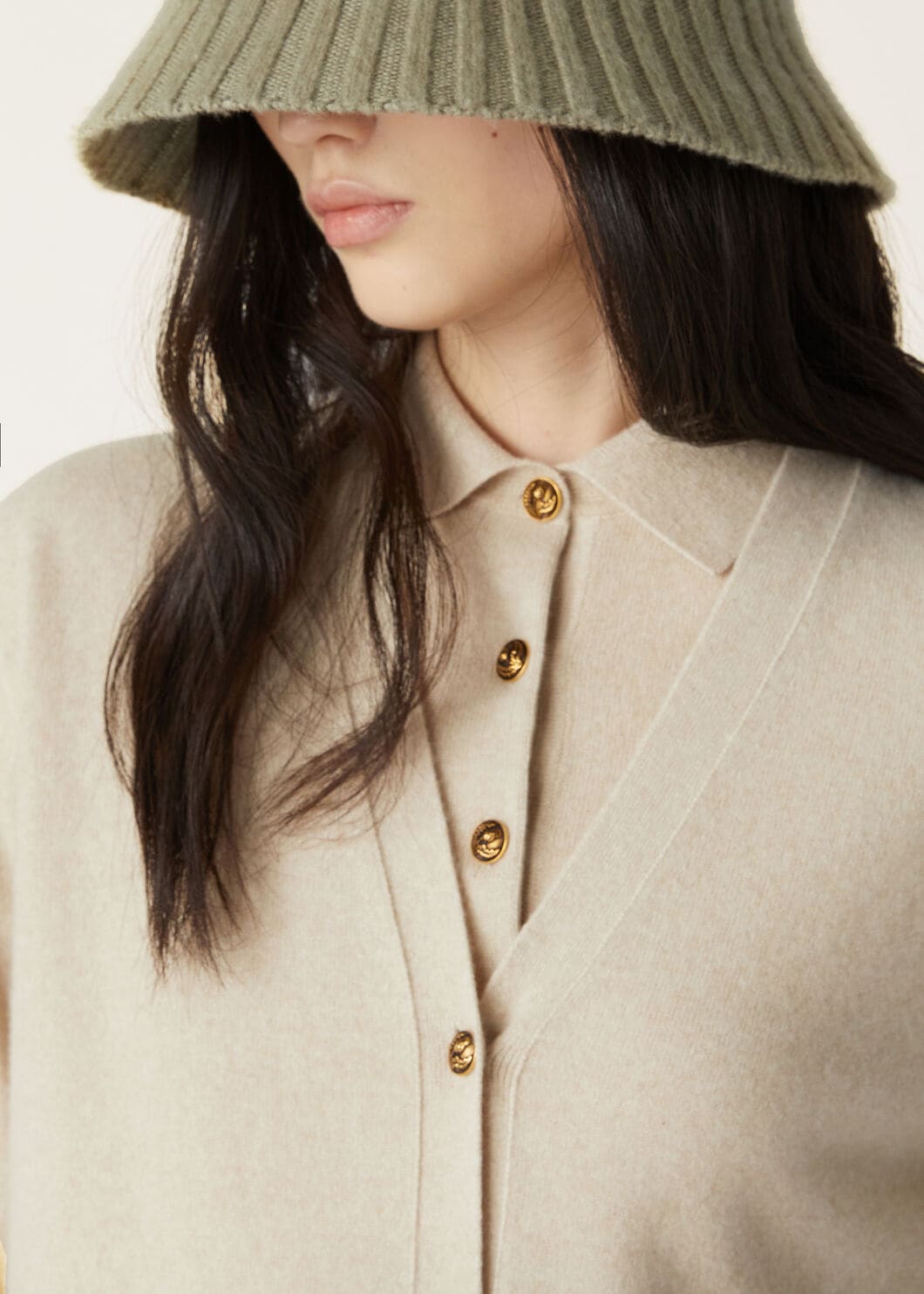 CLASSIC BABY CASH CARDIGAN SWEATER GG 12