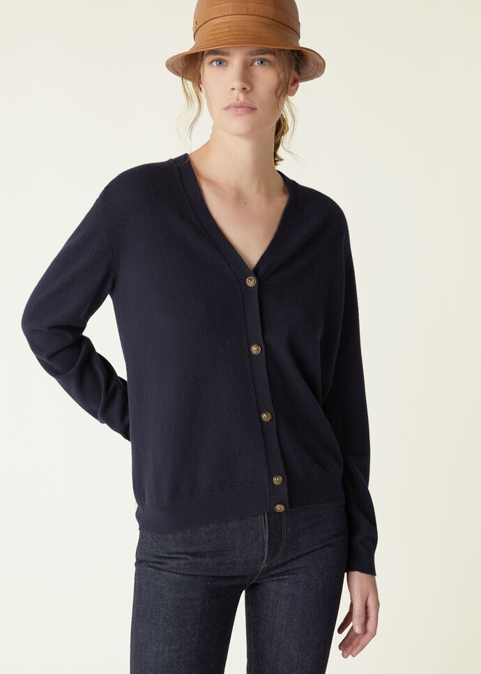 CLASSIC BABY CASH CARDIGAN SWEATER GG 12_FAO5804_W000_3