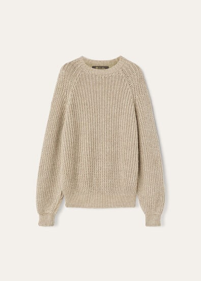 BARANCA CREWNECK SWEATER LINEN CASH GG 3