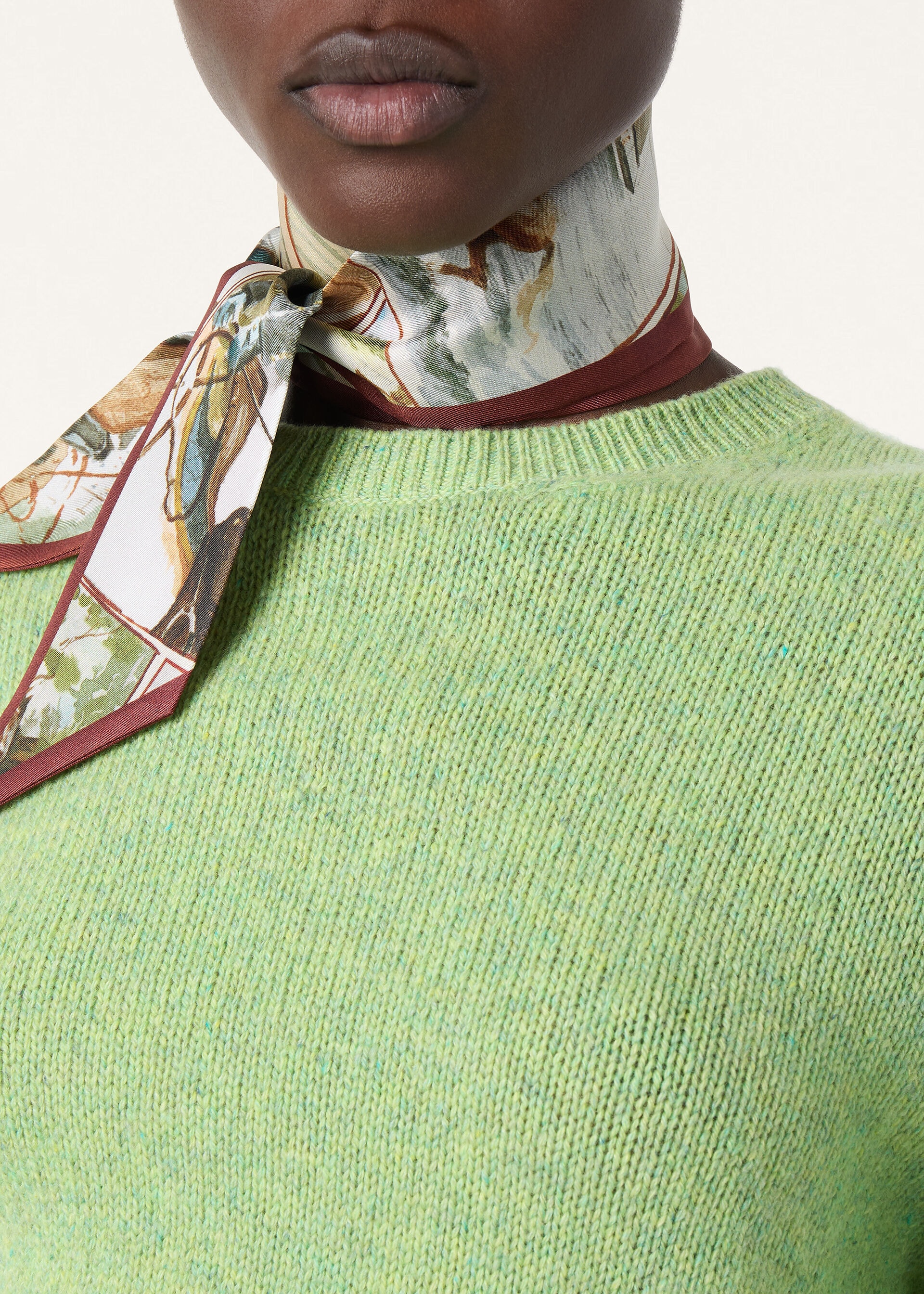 FOBELLO CREWNECK SWEATER BABY CASH GG 8