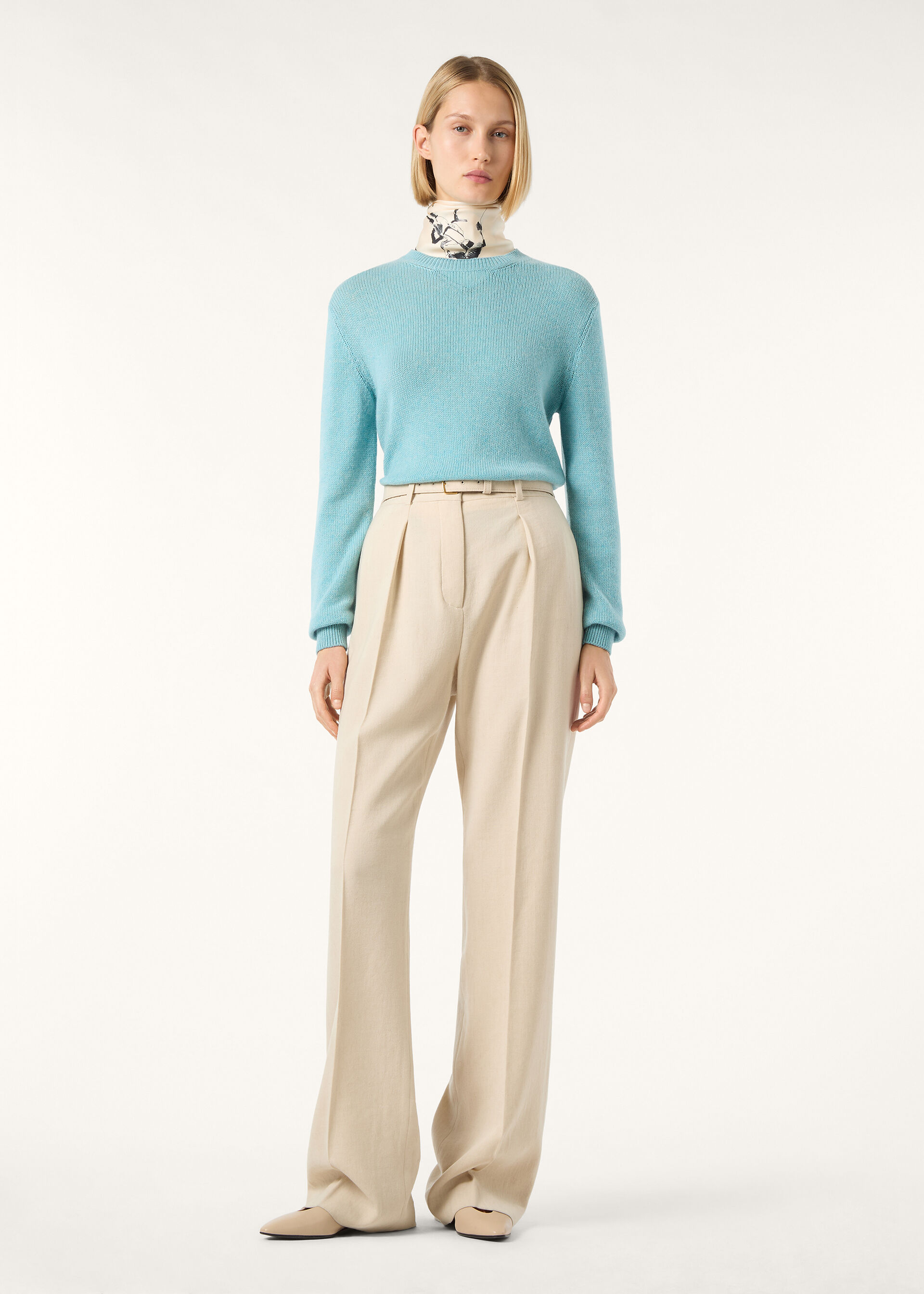 FOBELLO CREWNECK SWEATER BABY CASH GG 8