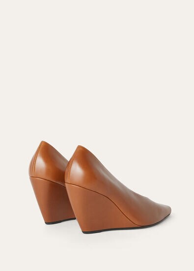 VIOLA HIGH WEDGE PUMP CRISPY CALF