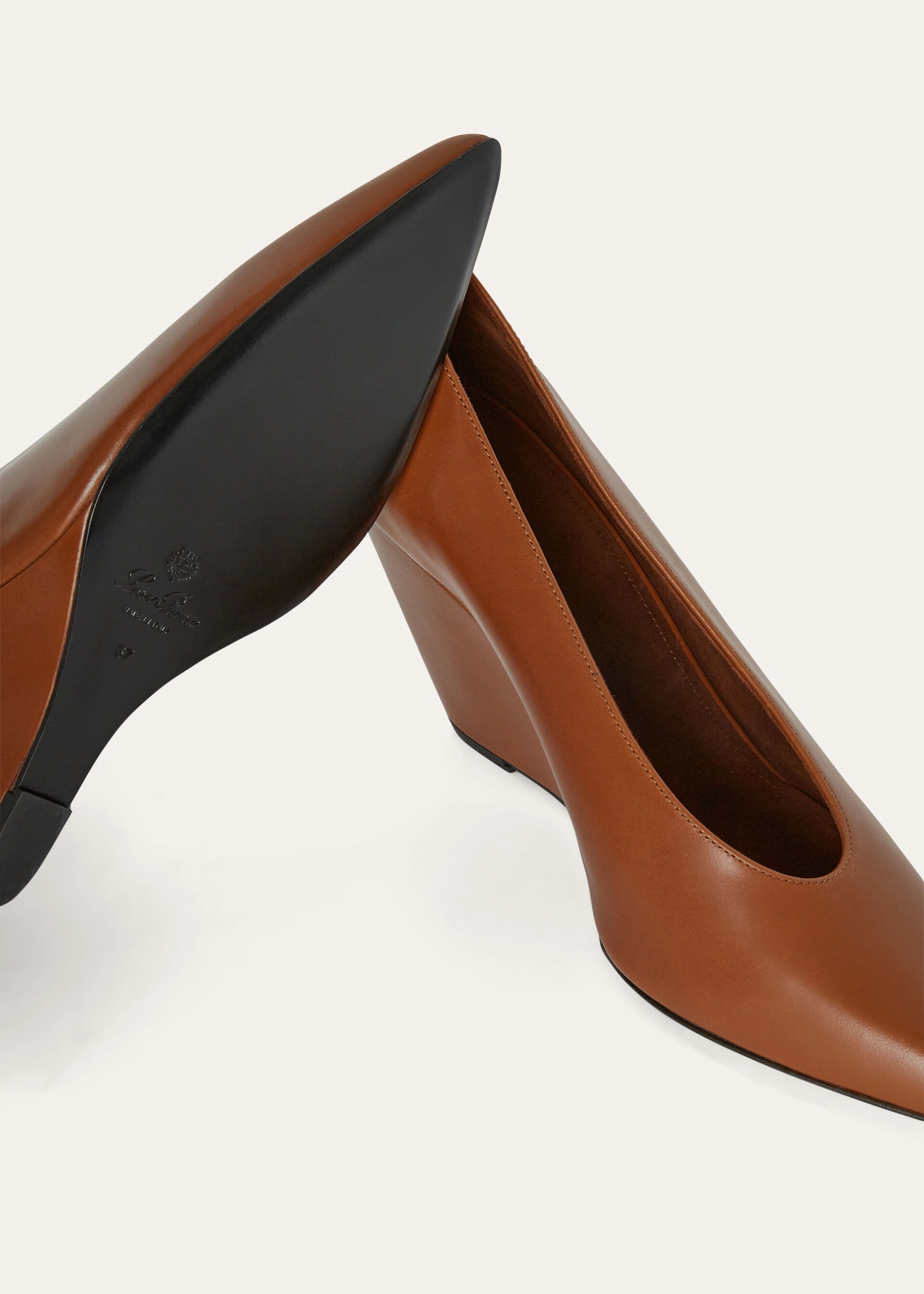 VIOLA HIGH WEDGE PUMP CRISPY CALF