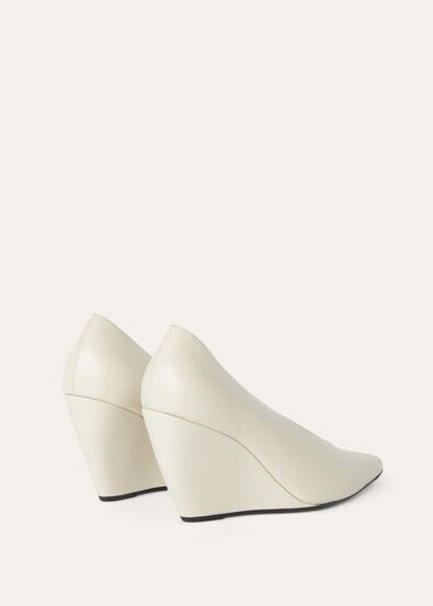 VIOLA HIGH WEDGE PUMP CRISPY CALF