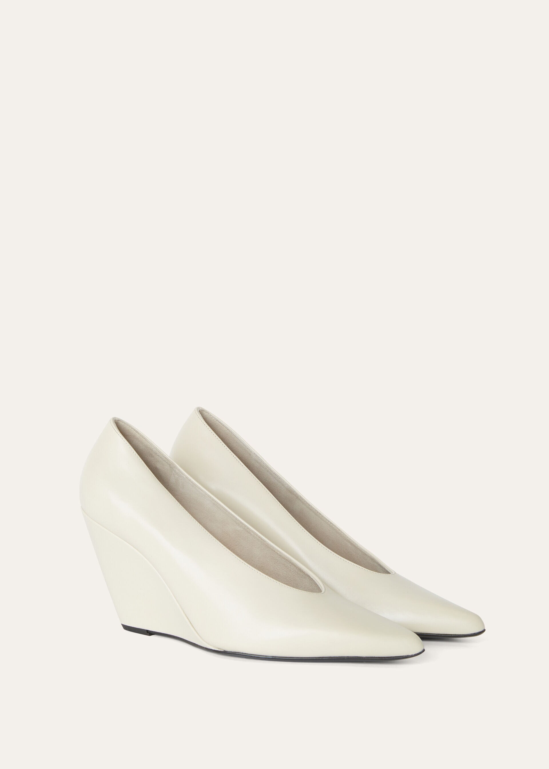 VIOLA HIGH WEDGE PUMP CRISPY CALF