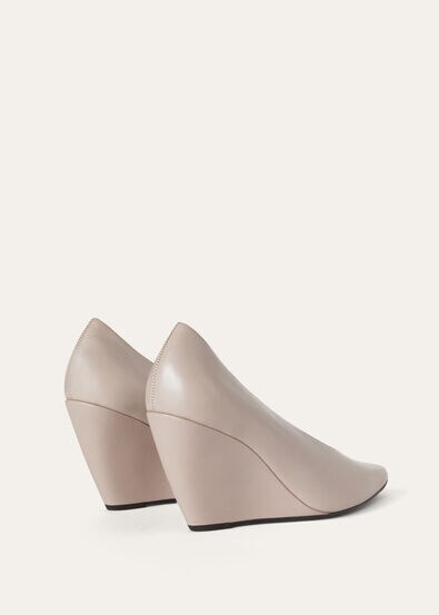VIOLA HIGH WEDGE PUMP CRISPY CALF