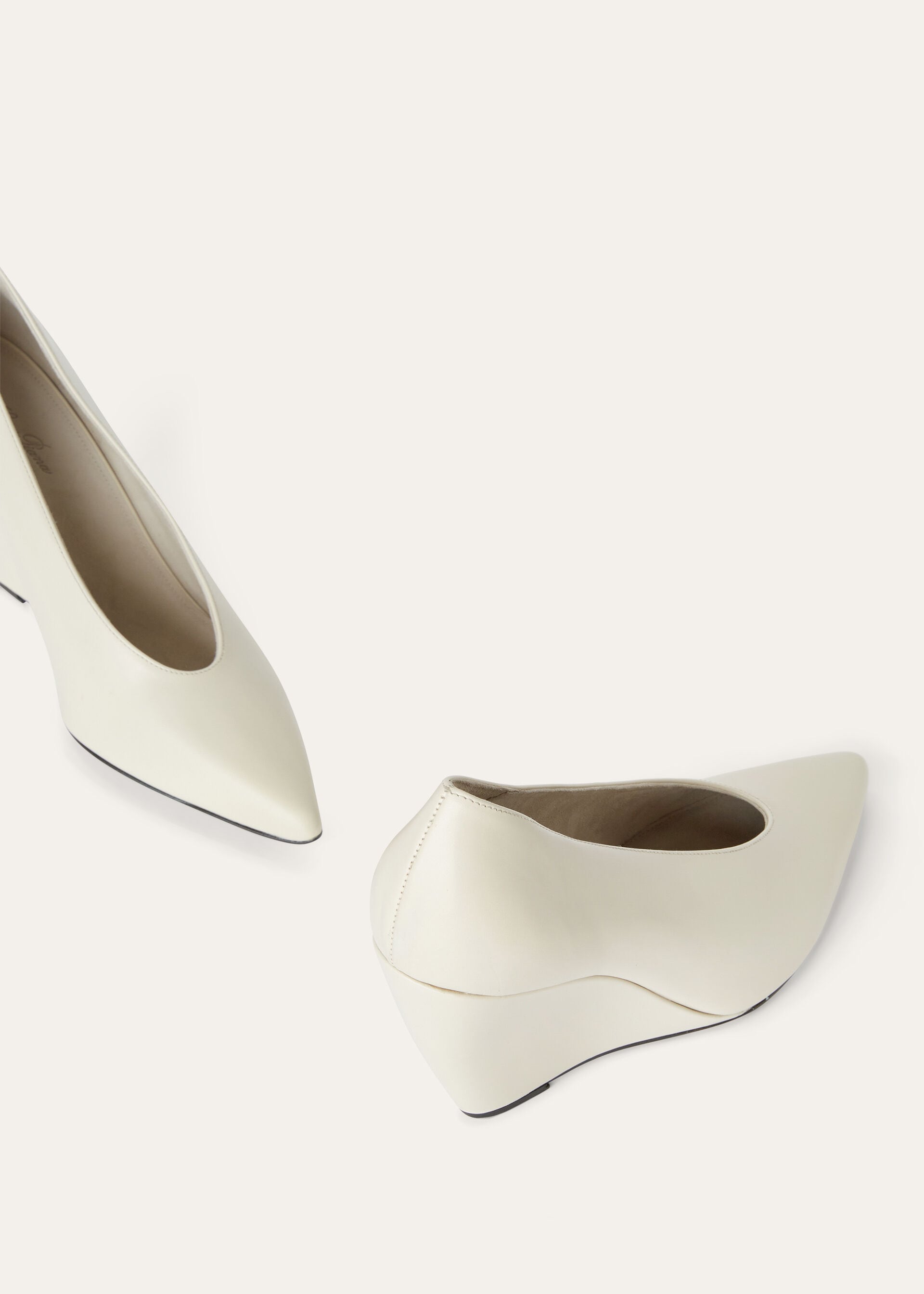 VIOLA HIGH WEDGE PUMP CRISPY CALF