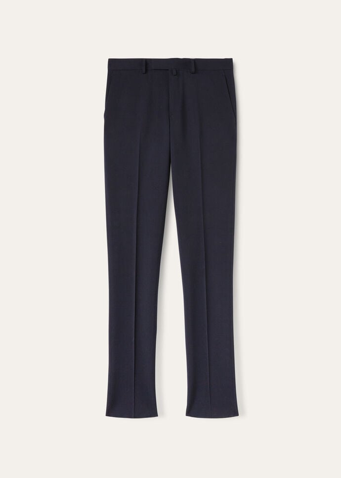 International Suit Zelander® Wool Navy Blue | Loro Piana US