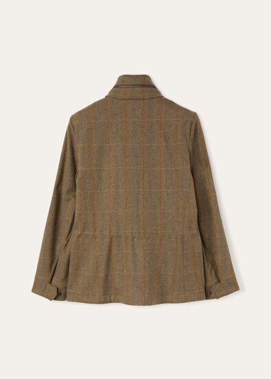 TRAVELLER MINI FIELD JACKET OVERCHECK CHEVIOT