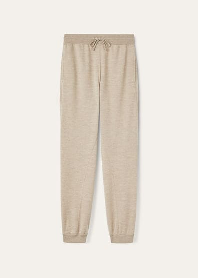 COCOONING PANTS RAW CASH FLEECE