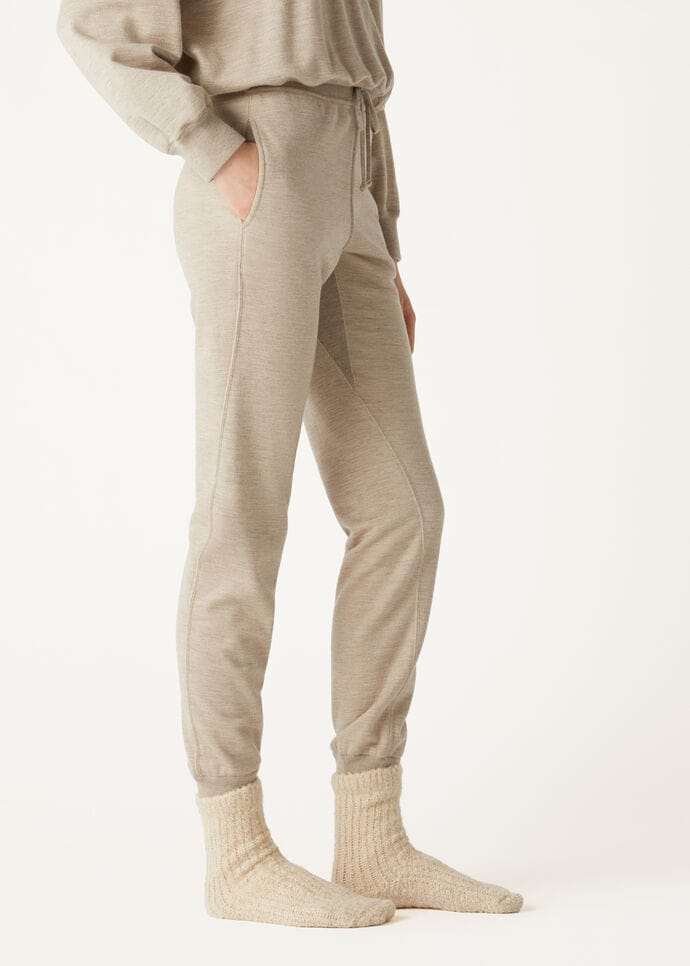 COCOONING PANTS RAW CASH FLEECE_FAO6287_E07N_3