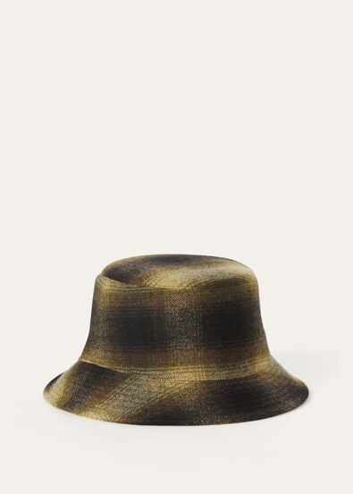 BUCKET HAT TARTAN FLANNEL WISH CASH