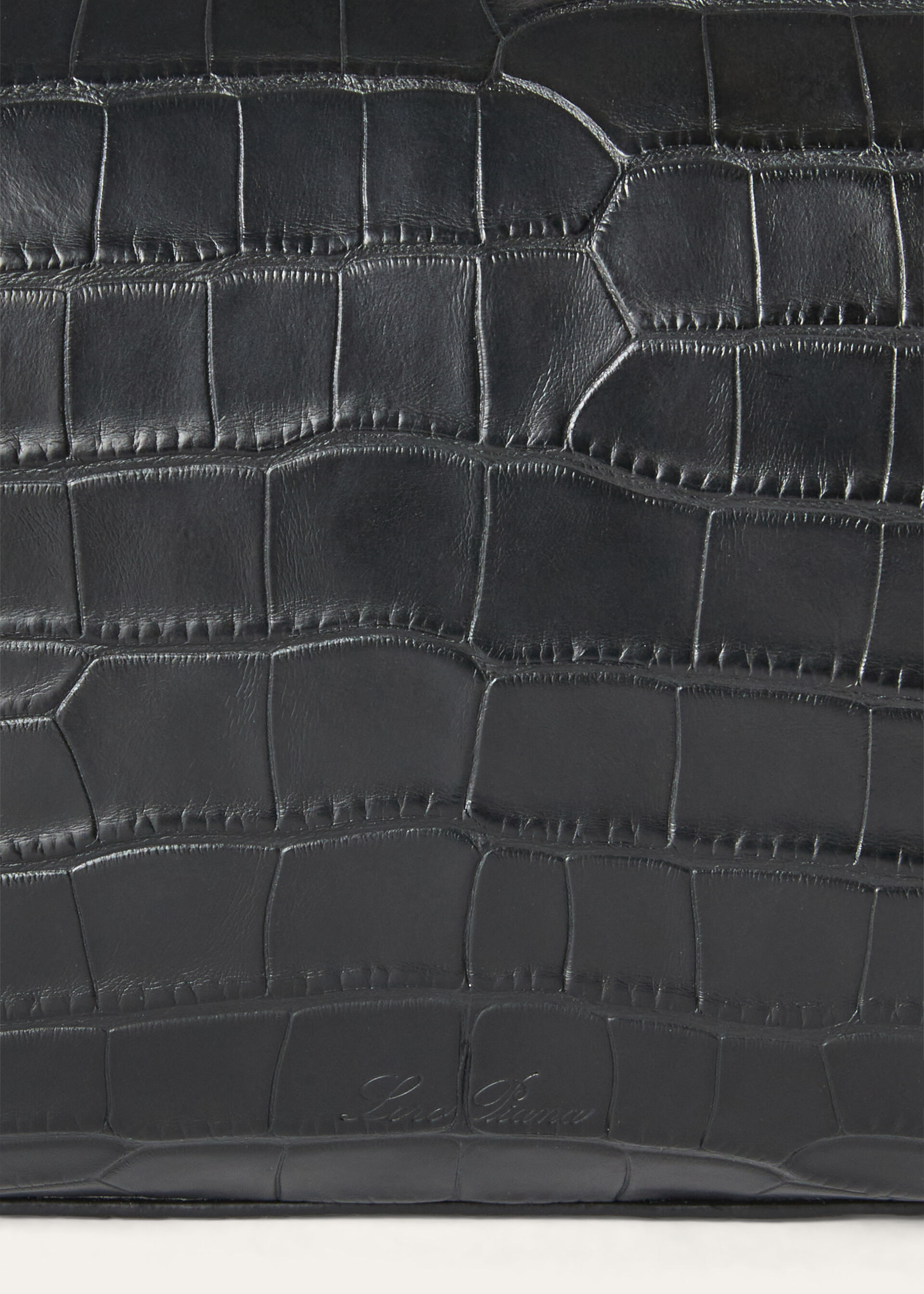 EXTRA TRAVEL POUCH MEDIUM SOFT MATT ALLIGATOR