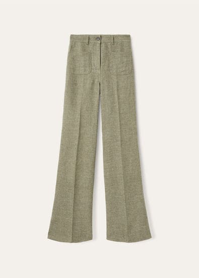 DANBETH TROUSERS LINEN JASPE'                     