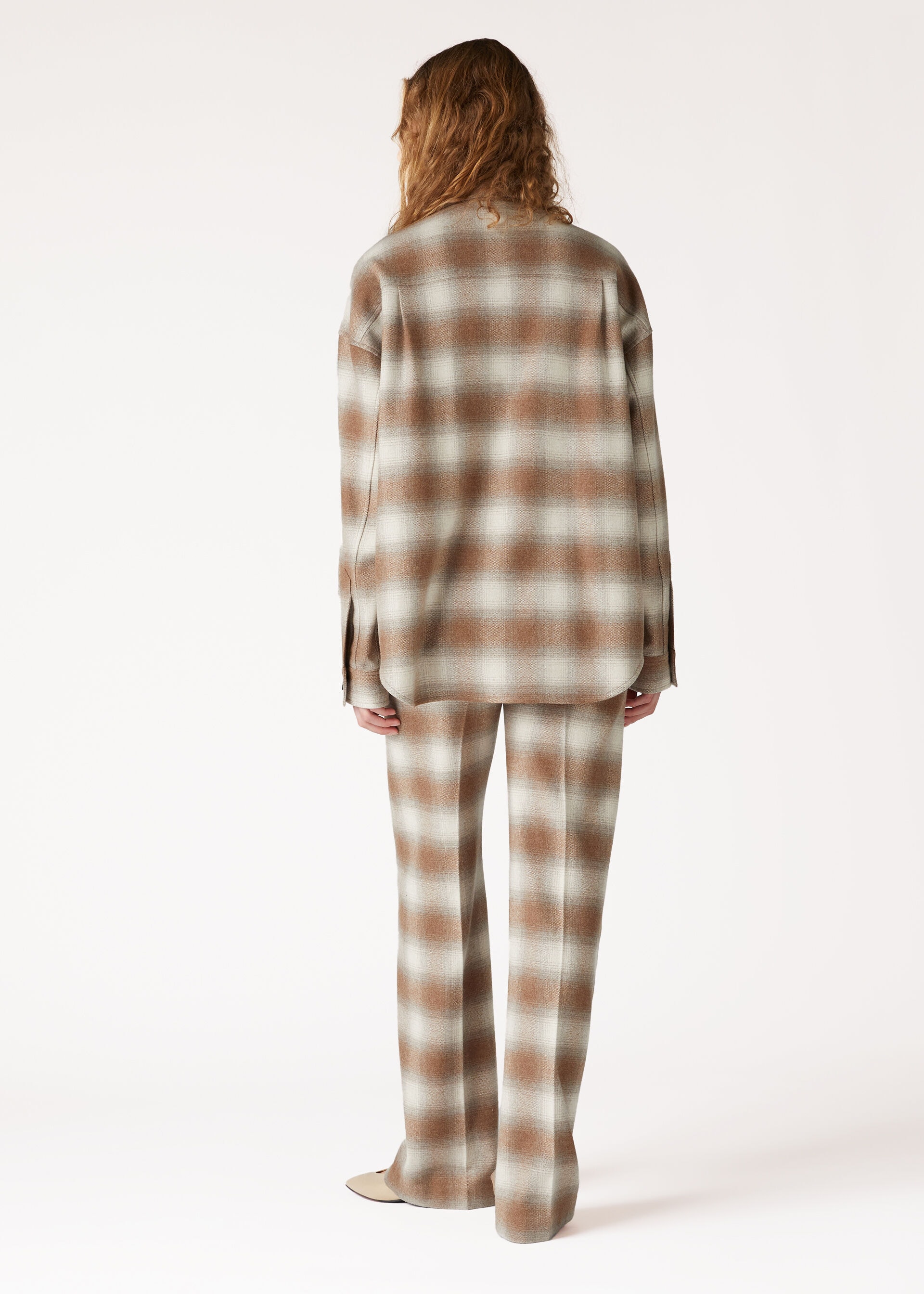 EDWARD TROUSERS TARTAN FLANNEL