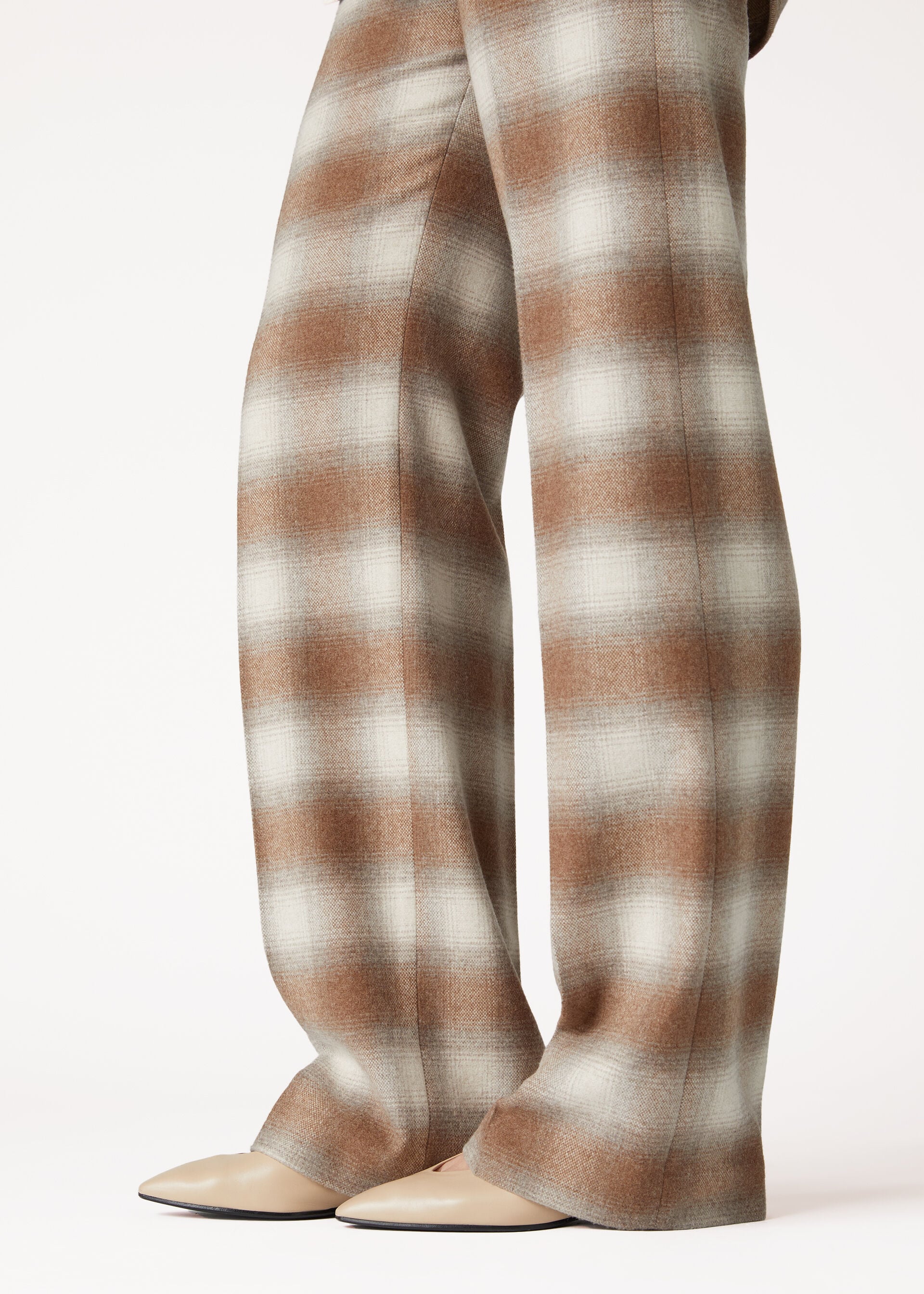 EDWARD TROUSERS TARTAN FLANNEL