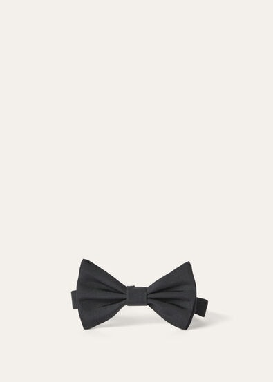 BOW TIE TUX OTTOMAN SILK