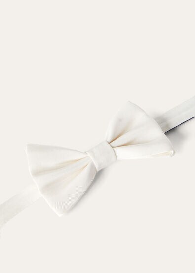 BOW TIE TUX OTTOMAN SILK