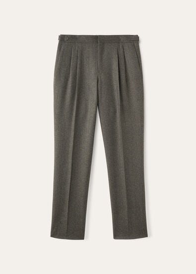 TAILOR TWO PINCES TROUSERS TWEED WOOL JACQUARD