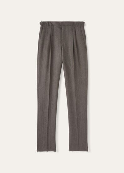 TAILOR TWO PINCES TROUSERS WOOL PINSTRIPE