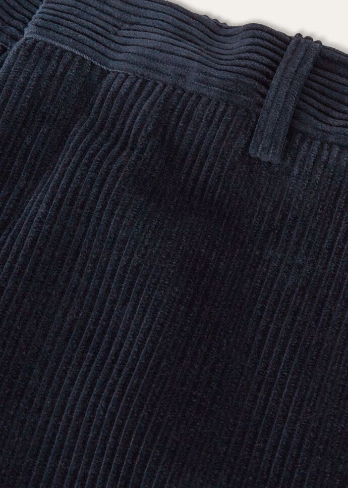 パンツ Graphpaper LORO PIANA COOK PANTS NAVY F Loro Piana Linen Pleated Drawstring Pants Navy Blue
