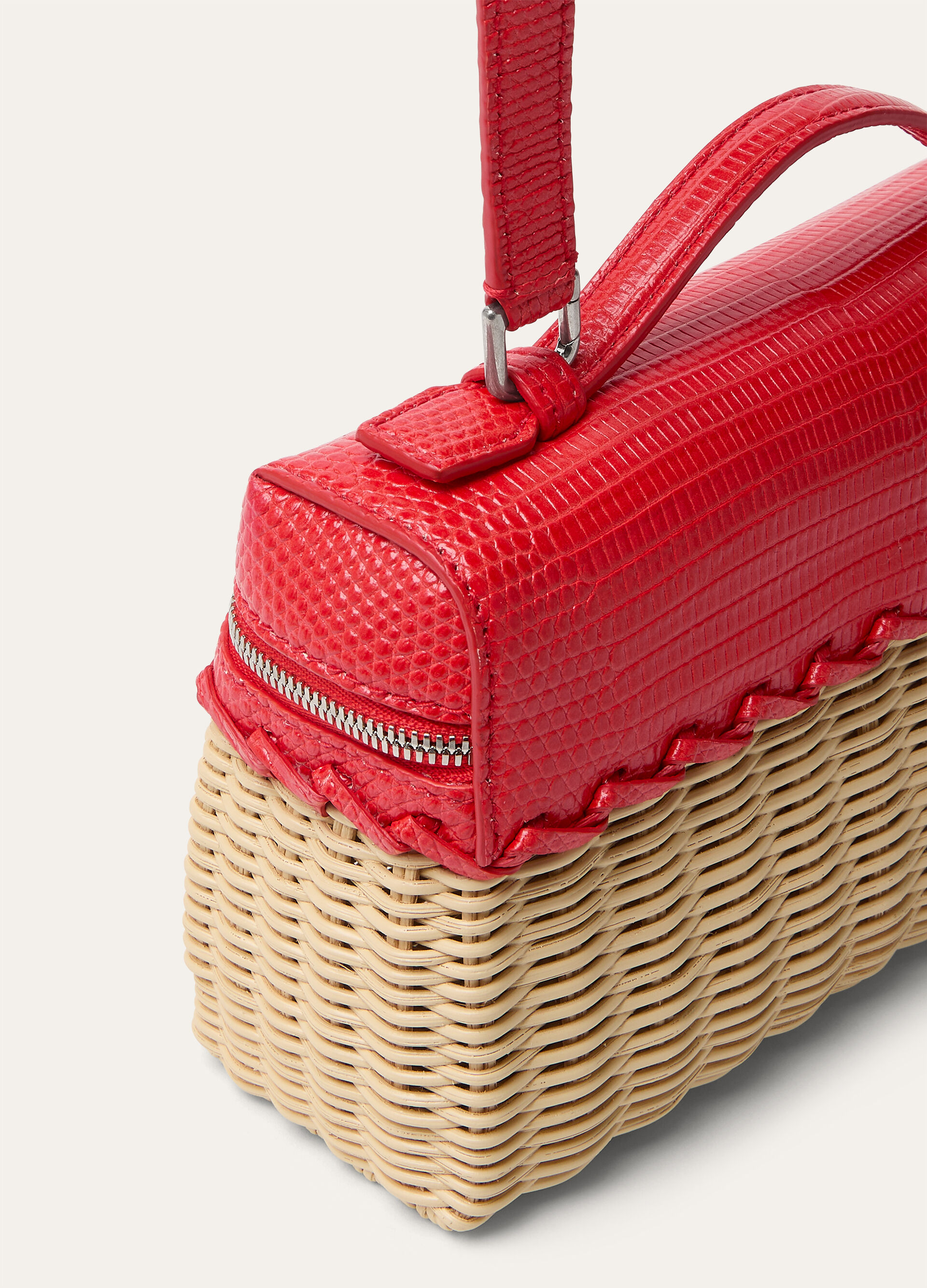 EXTRA POCKET L19 EAST WEST WICKER/LIZARD BC DEC