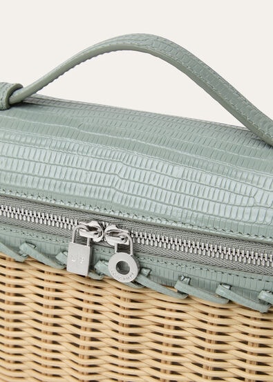 EXTRA POCKET L19 EAST WEST WICKER/LIZARD BC DEC